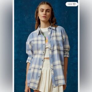 Urban Outfitters BDG Plaid Button-Up Shirt